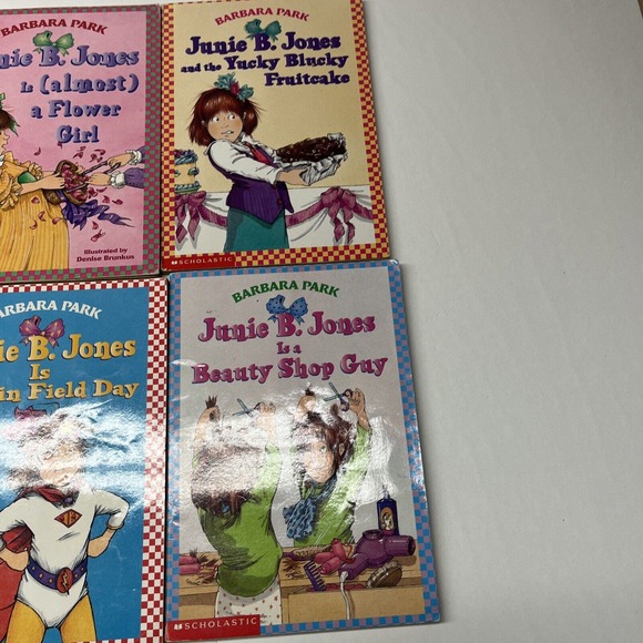 Lot Of 6 Junie B Jones Kids Books Barbara park, homeschool, paper back - Picture 3 of 5